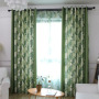 cheap 3D printed beautiful living room curtain american style 100% cotton curtains