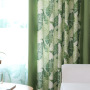 cheap 3D printed beautiful living room curtain american style 100% cotton curtains