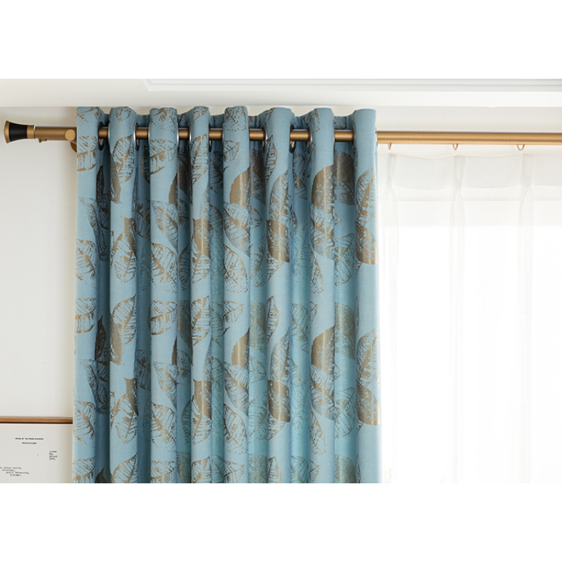 Modern Blackout Curtains, Luxury Curtains for Living Room Bedroom Curtains Decoration#
