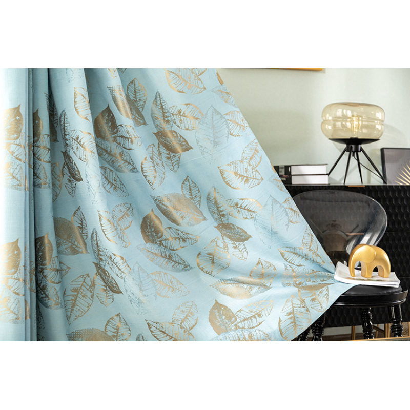 Modern Blackout Curtains, Luxury Curtains for Living Room Bedroom Curtains Decoration#