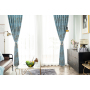 Modern Blackout Curtains, Luxury Curtains for Living Room Bedroom Curtains Decoration#