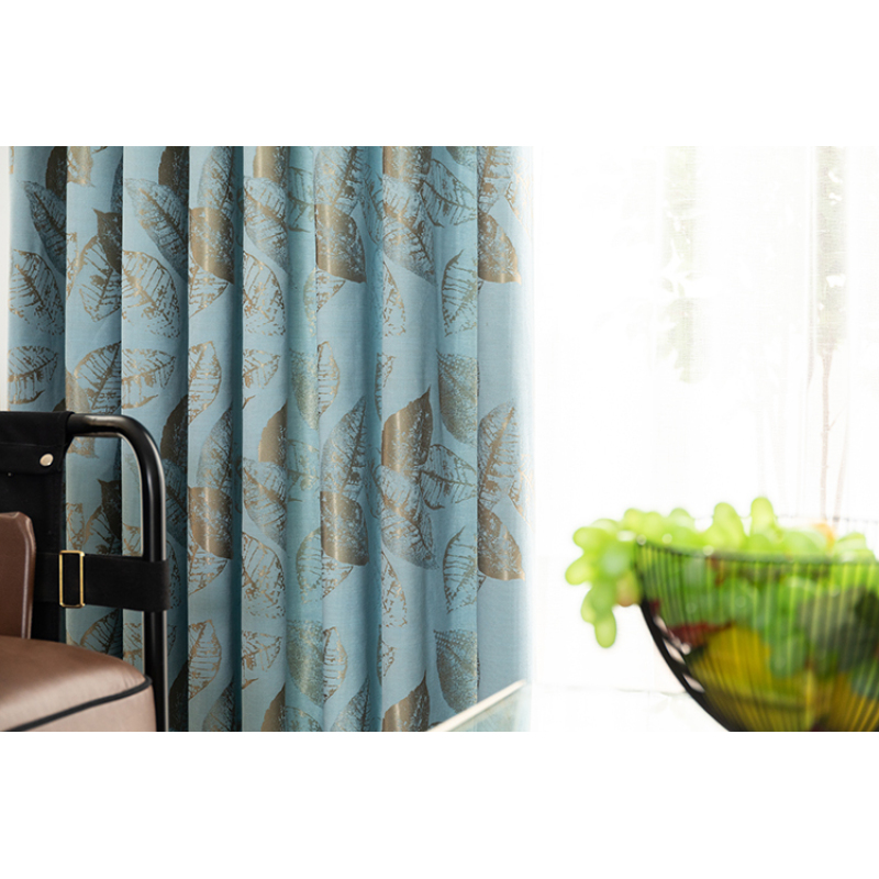 Modern Blackout Curtains, Luxury Curtains for Living Room Bedroom Curtains Decoration#