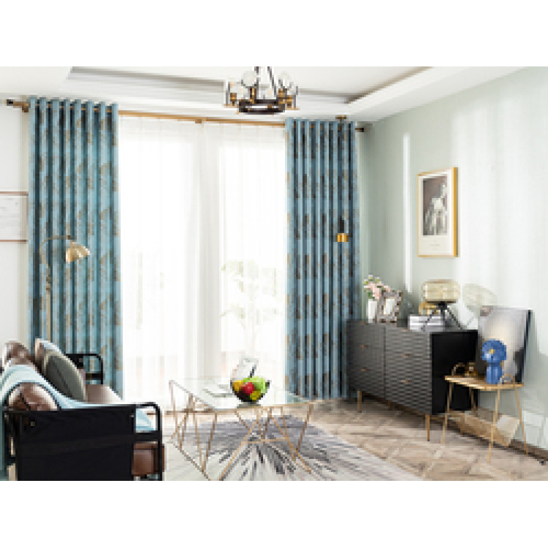 Modern Blackout Curtains, Luxury Curtains for Living Room Bedroom Curtains Decoration#