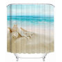 Drop shipping Digital Printing Custom Sublimation Shower Curtain,Gradient Color Printed Bathroom Shower Curtain Waterproof/