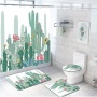 Drop shipping Digital Printing Custom Sublimation Shower Curtain,Gradient Color Printed Bathroom Shower Curtain Waterproof/