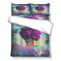 egyptian cotton bed sheet, african black women comforter bedding/3d bedsheet