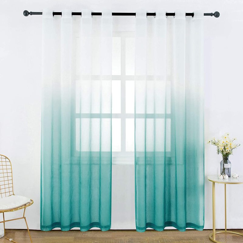 Volume of more than favorably Tulle Curtains for Living Room Bedroom Organza Voile Curtain Window#
