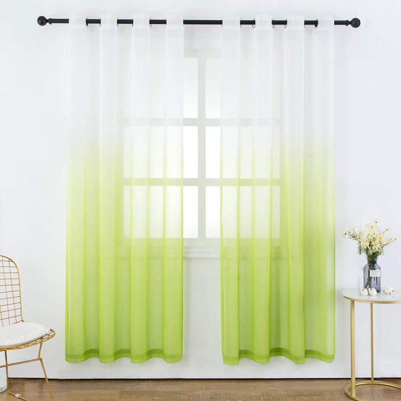 Volume of more than favorably Tulle Curtains for Living Room Bedroom Organza Voile Curtain Window#