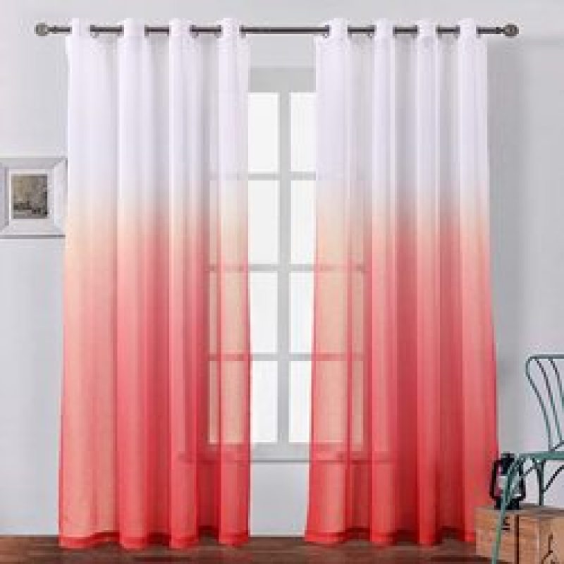 Volume of more than favorably Tulle Curtains for Living Room Bedroom Organza Voile Curtain Window#