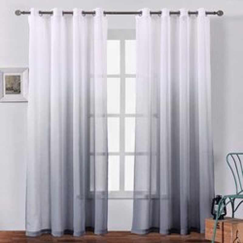 Volume of more than favorably Tulle Curtains for Living Room Bedroom Organza Voile Curtain Window#