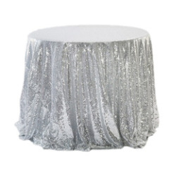 Wholesale Factory Price 120 Inch Round Sequin Table Cloth For Wedding,Wholesale Wedding Sequin Table Cloth#