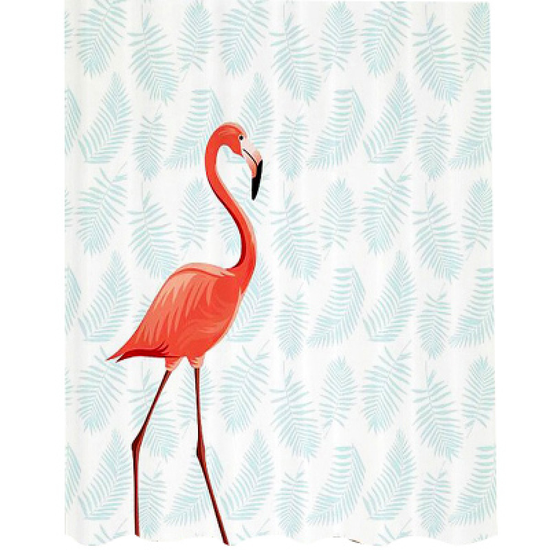 Bathroom Cartoon Waterproof Shower Curtain Thickening Shading, Bathroom Shower Shower Curtain Peva Material/