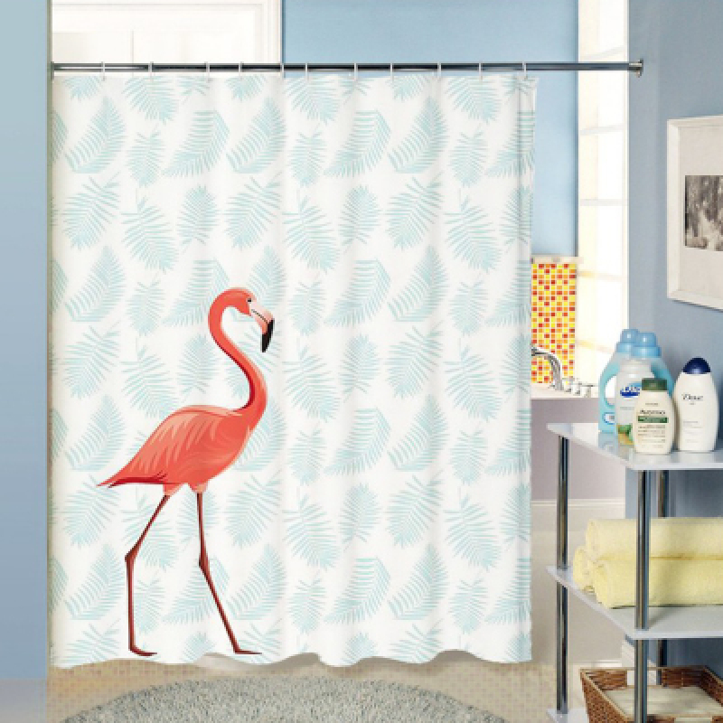 Bathroom Cartoon Waterproof Shower Curtain Thickening Shading, Bathroom Shower Shower Curtain Peva Material/
