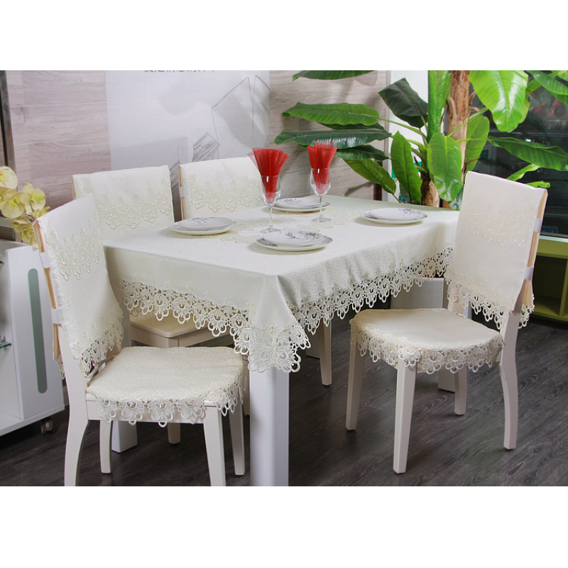 European Fabric Tablecloth,Lace Table Cloth  Wholesale Rectangular Coffee Table Tablecloth /