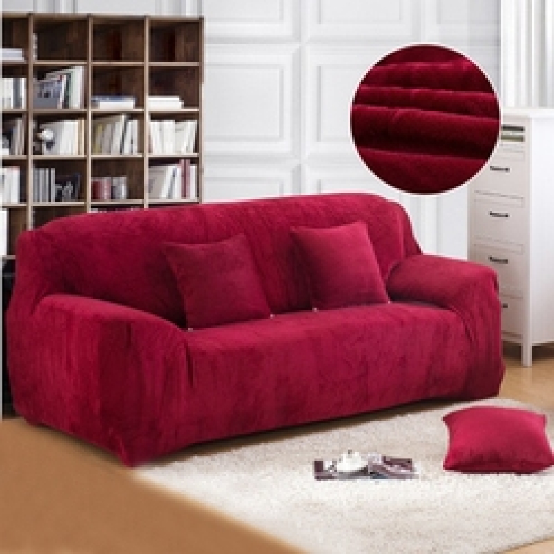 Plush winter thick universal sofa cover all-inclusive fabric sofa non-slip simple modern sofa cover full cover