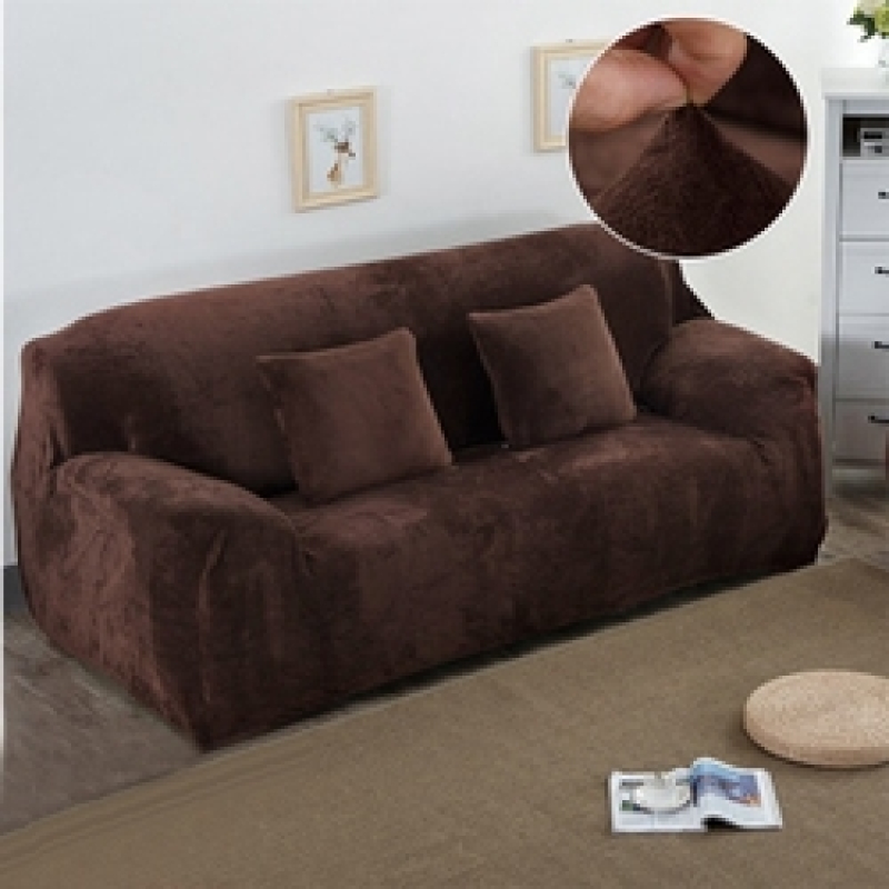 Plush winter thick universal sofa cover all-inclusive fabric sofa non-slip simple modern sofa cover full cover