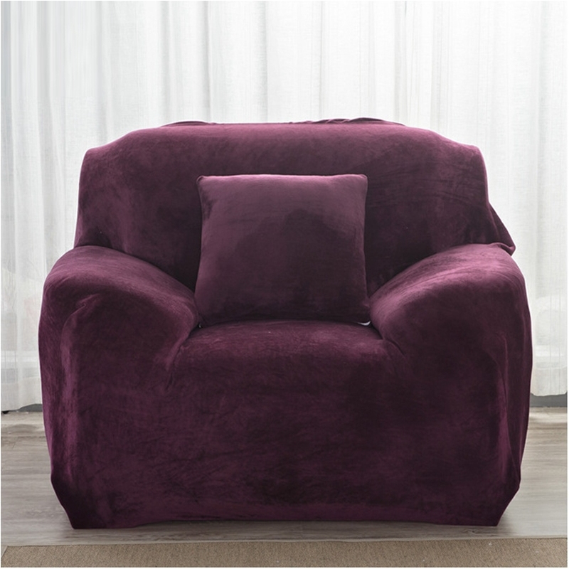 Plush winter thick universal sofa cover all-inclusive fabric sofa non-slip simple modern sofa cover full cover
