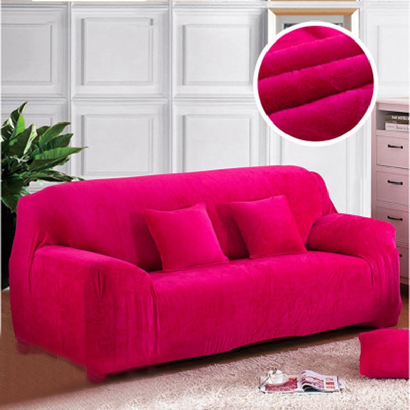 Plush winter thick universal sofa cover all-inclusive fabric sofa non-slip simple modern sofa cover full cover