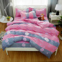 Amazon Hot Sale 4 Piece Suit Bedding Set Baby Bedsheet, Student Dormitory Cartoon Bedding Sets/