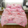 Amazon Hot Sale 4 Piece Suit Bedding Set Baby Bedsheet, Student Dormitory Cartoon Bedding Sets/
