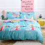 Amazon Hot Sale 4 Piece Suit Bedding Set Baby Bedsheet, Student Dormitory Cartoon Bedding Sets/