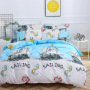 Amazon Hot Sale 4 Piece Suit Bedding Set Baby Bedsheet, Student Dormitory Cartoon Bedding Sets/