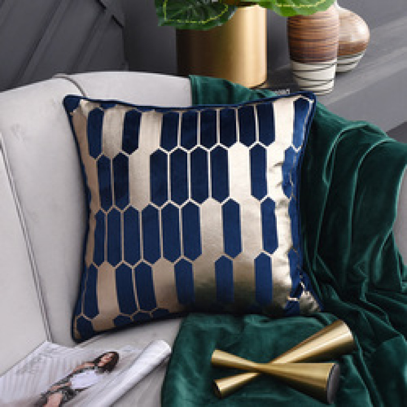 Ins Light Luxury Velvet Hot Pillow Nordic Living Room Sofa Office Nap Model Room Cushion,Outdoor Patio Cushion Cover/
