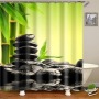 Bathroom Accessories Blackout Water Proof Shower Curtain Fabric, African American Products 3D Shower Curtain Set/
