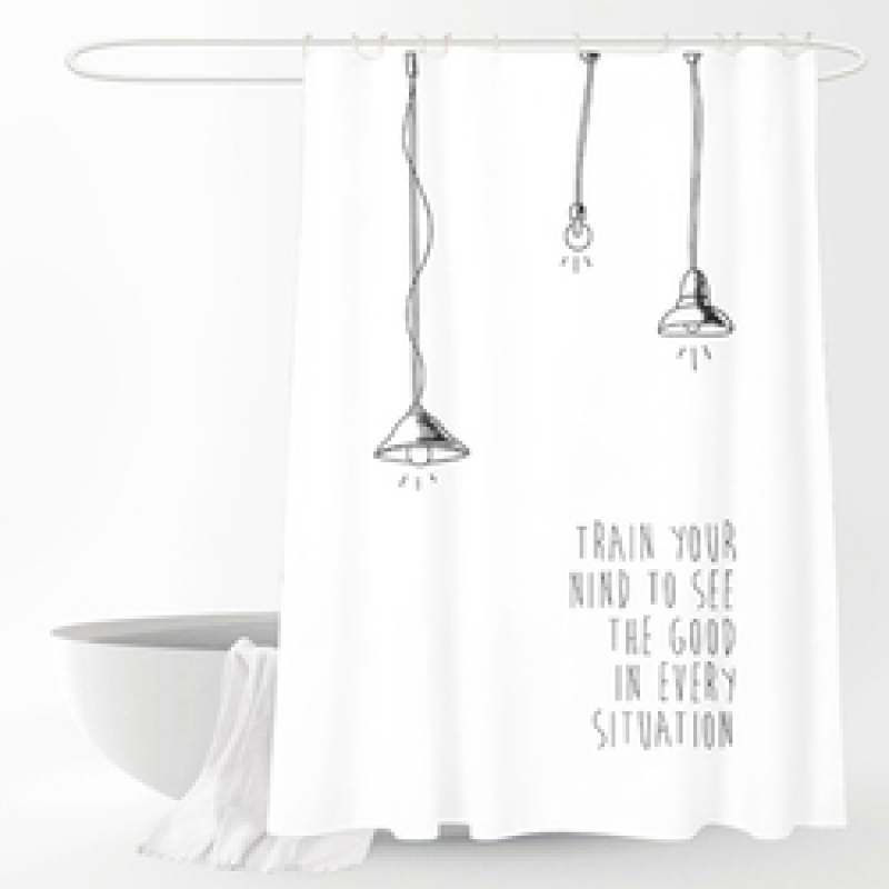 Ensemble de rideau de douche, cloison de toilette, rideau de salle de bain, imperméable, épaississant, anti-moisissure