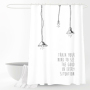 Ensemble de rideau de douche, cloison de toilette, rideau de salle de bain, imperméable, épaississant, anti-moisissure
