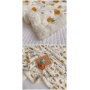 Cute pattern, double-layer lamb wool blanket, warm sofa multi-functional blanket Scottish Warm/