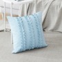 Nordic living room sofa decorative cushion, solid color handmade flower pillowcase, velvet pillow cover