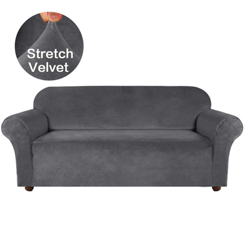 Velvet Sofa Elastic Cover, New Products Couch Sofa Cover/