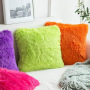 Soft Fur Plush Cushion Cover, New Fluff Plush Pillow Case/