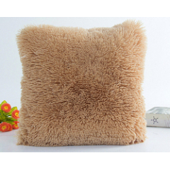 Soft Fur Plush Cushion Cover, New Fluff Plush Pillow Case/