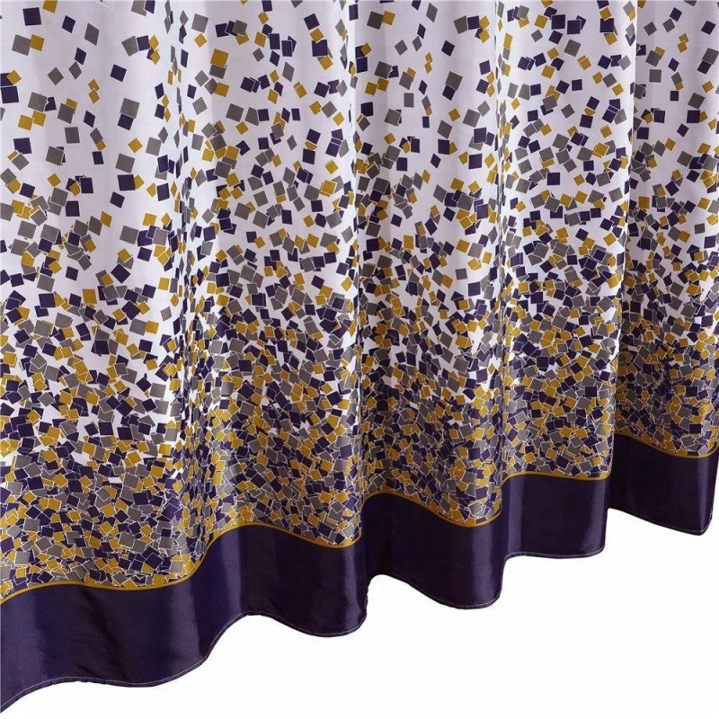Confetti Design Fabric Classy Hotel Shower Curtain