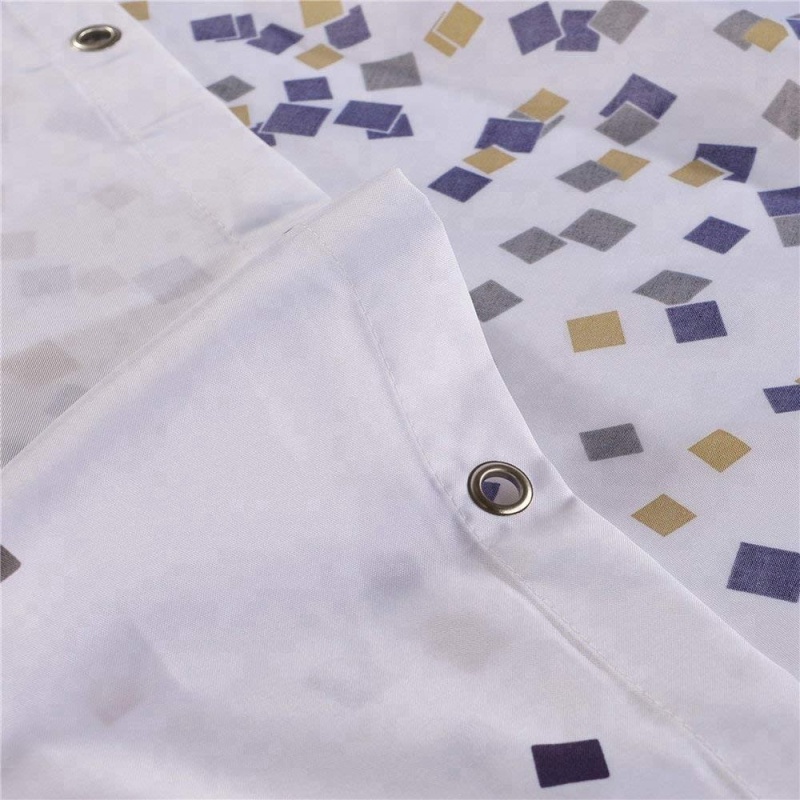 Confetti Design Fabric Classy Hotel Shower Curtain