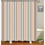 Fashion Sublimation Geometry Pattern Bathroom Shower Curtain, Washable 100% Polyester White Bathroom Curtains