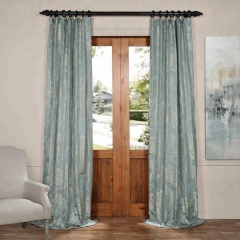 free sample classic blackout window italian modern flowered cafe curtains