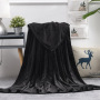 Wholesale cheap solid color flannel blanket summer blanket /coverlet soft blanket#