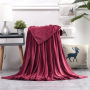 Wholesale cheap solid color flannel blanket summer blanket /coverlet soft blanket#