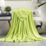 Wholesale cheap solid color flannel blanket summer blanket /coverlet soft blanket#