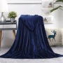 Wholesale cheap solid color flannel blanket summer blanket /coverlet soft blanket#