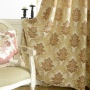 Textiles high quality blackout luxury Jacquard Panel fancy curtains