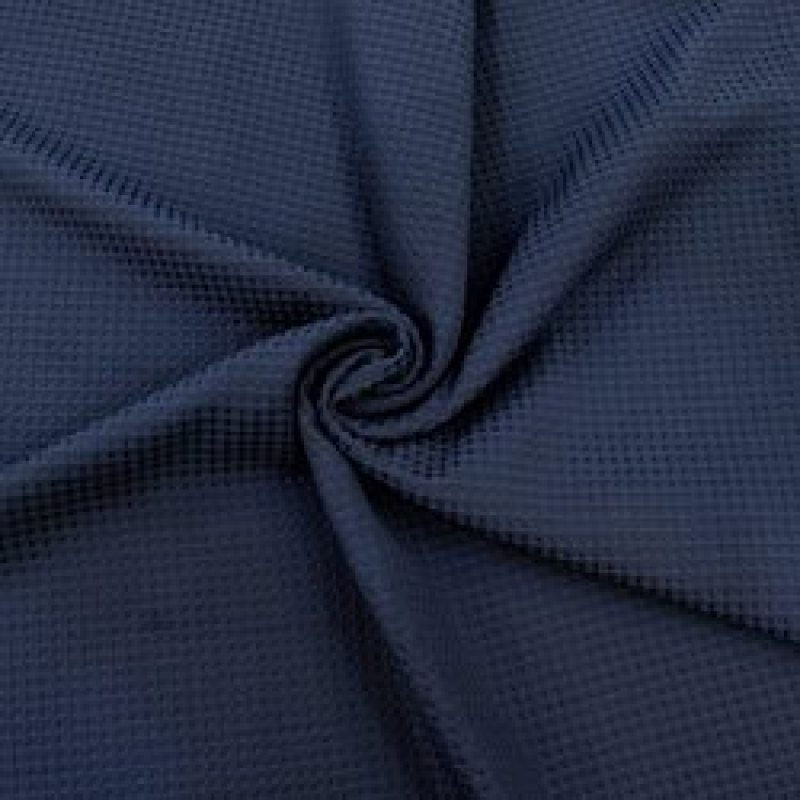 Graphite Gray Waffle Weave Hotel Luxury Spa Bathroom 72x72 Polyester Shower Curtain, 230GSM Heavy Duty Fabric Shower Curtain/