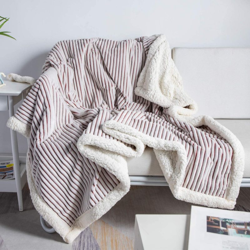 Flannel Winter Warm Thick Blanket Bedspread Velvet Child Sleeping Bedspread School Quilt Bedding