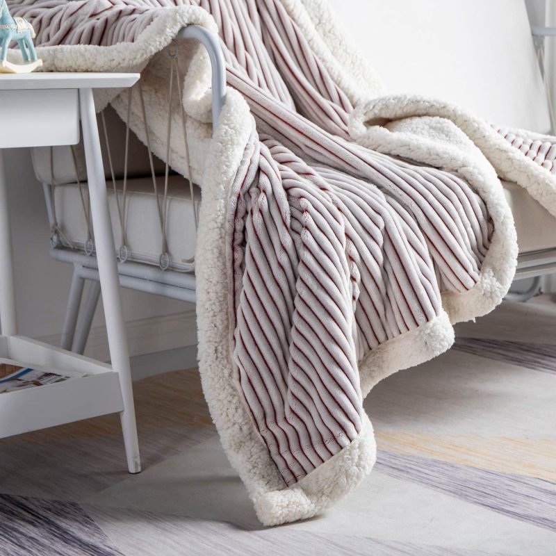 Flannel Winter Warm Thick Blanket Bedspread Velvet Child Sleeping Bedspread School Quilt Bedding