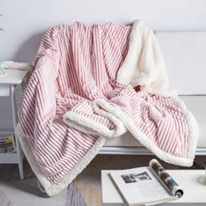 Flannel Winter Warm Thick Blanket Bedspread Velvet Child Sleeping Bedspread School Quilt Bedding