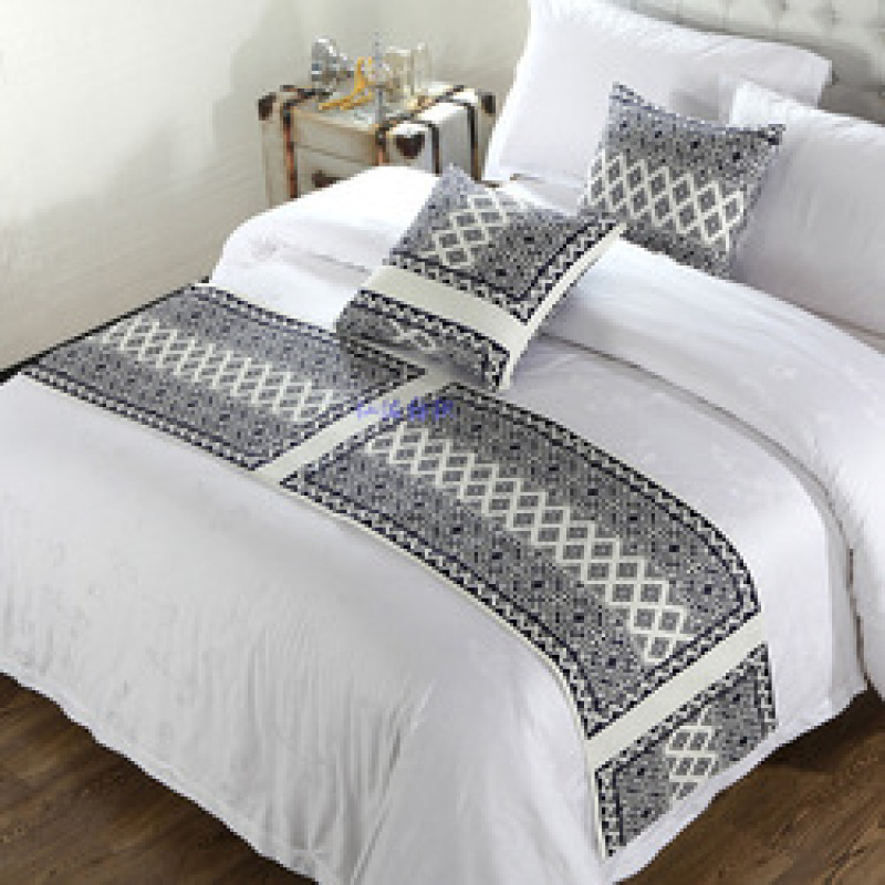 Bed Runner For Foot Of Bed Queen Protector Slipcover King Bed Runner Set Cushions Cover