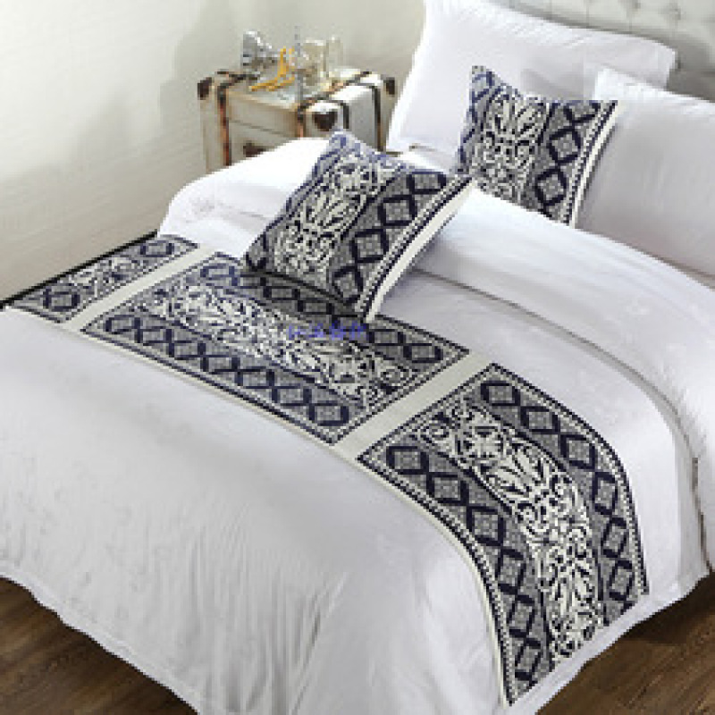 Bed Runner For Foot Of Bed Queen Protector Slipcover King Bed Runner Set Cushions Cover
